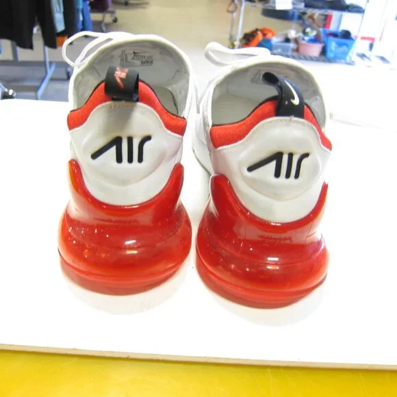 Nike Air Max 270 Men's 12 University Red/White /Black Shoe's BV2523-100 - Picture 6 of 10